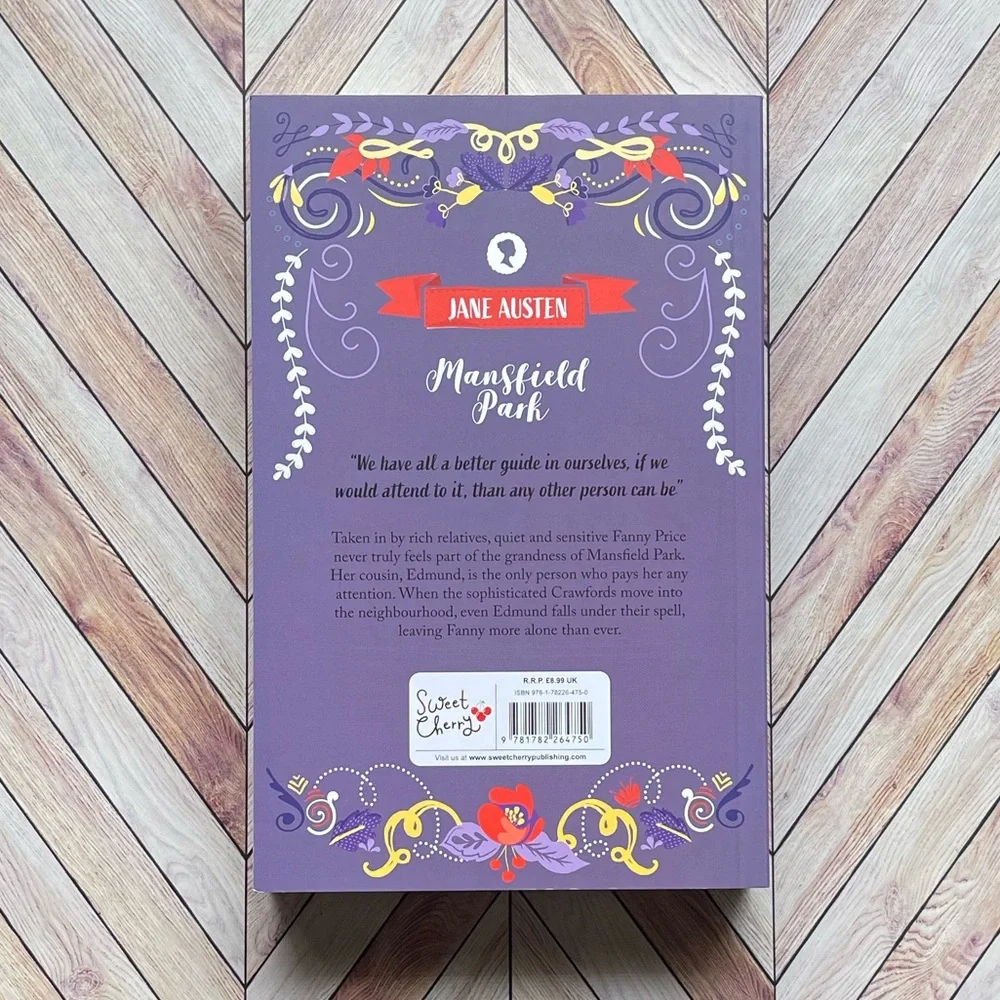 New Paperback Book Mansfield Park Jane Austen Classic Literature
